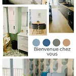 Appartamento Cocon Lumineux Centre, Gare 10min, Wifi , 4p