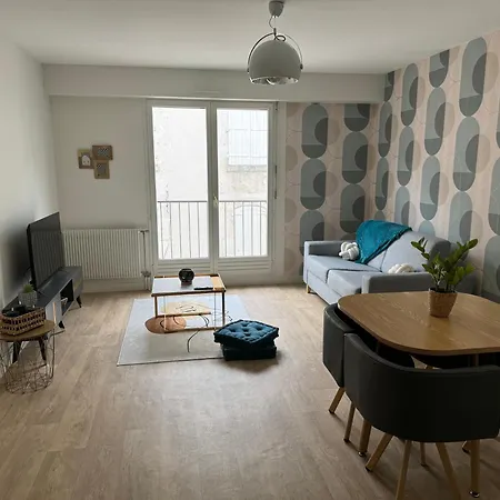 شقة Cocon Lumineux Centre, Gare 10min, Wifi , 4p أنغوليم