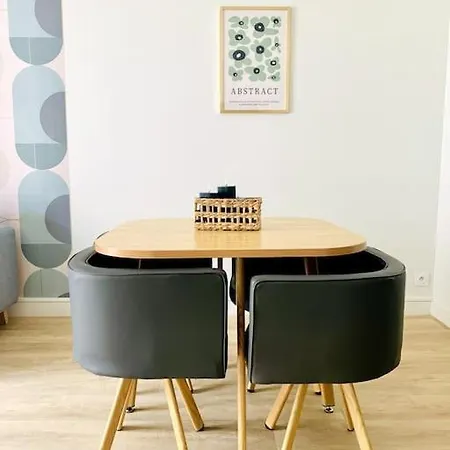 Cocon Lumineux Centre, Gare 10min, Wifi , 4p أنغوليم