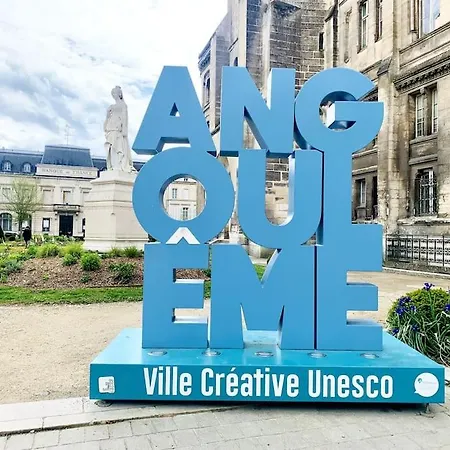 Cocon Lumineux Centre, Gare 10min, Wifi , 4p Angouleme