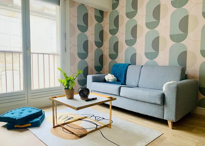 Cocon Lumineux Centre, Gare 10min, Wifi , 4p Angouleme