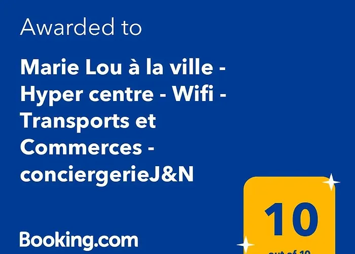 Cocon Lumineux Centre, Gare 10min, Wifi , 4p Apartment *